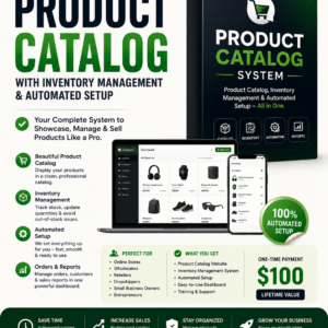 Custom Product Store with Automation